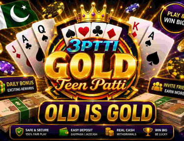 3Patti Gold official logo for Pakistani card game players