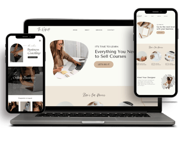 mobile web mockup