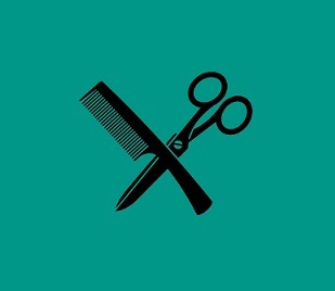 Animated Scissor comb