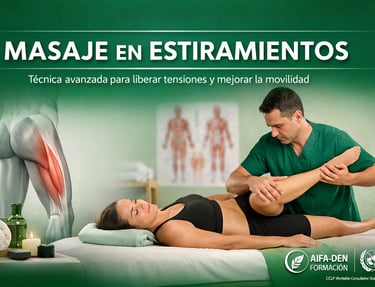 MASAJE EN ESTIRAMIENTOS aifa-den formacion