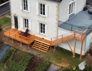 Terrasse bois Nièvre