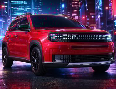 Fiat Argo 2026 com novo design inspirado no Grande Panda