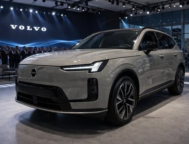 Volvo XC70 híbrido apresentado em lançamento global em showroom premium