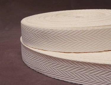 recyclable herringbone paper webbing handle for gift bags