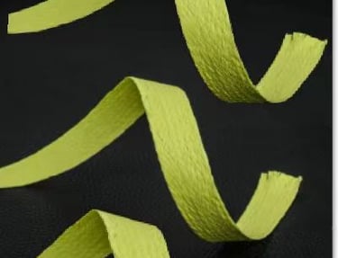 recyclable eco-friendly paper webbing for packaging boxes