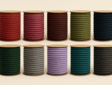 plastic-free paper rope for innovative packaging design