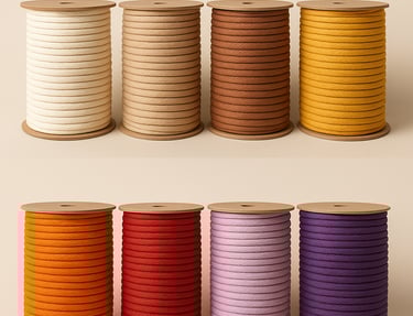 eco-friendly braided paper rope for sustainable packaging