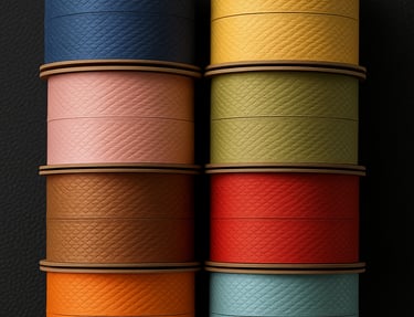 recyclable eco-friendly paper webbing for packaging boxes