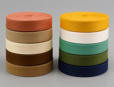 plastic-free recyclable paper webbing handle for eco-friendly bags