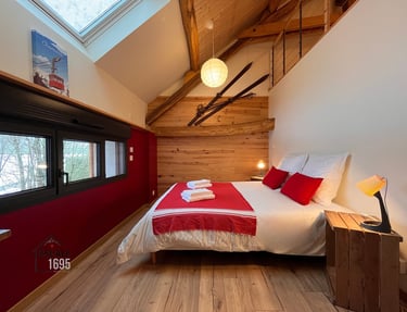 26 01 ESCALE 1695 Chambre PISTE ROUGE Lit DOUBLE2 FL