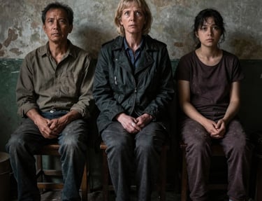 black blue and yellow textile