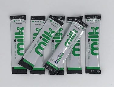 a group of four bars with a barcoden on top