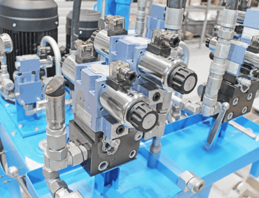 superior pressure handling of whole hydraulic system