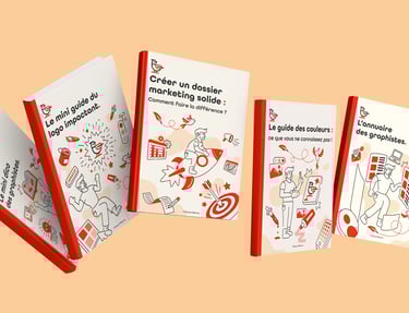 présentation e-book de graphiste 