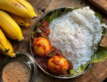 Appam & Mutta Curry – Comfort Food at Its Finest