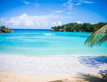 Jamaica Caribbean holiday destination with tropical beaches
