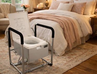 Bedside Commode next to bed
