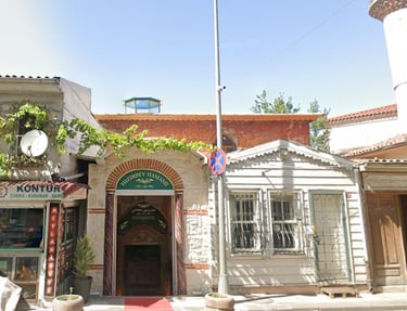 Hizirbey Hamami historical dome interior