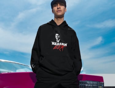 Reagan Era™ Face Logo Hooded - SOLD OUT