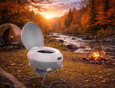 dry flush portable toilet benefits