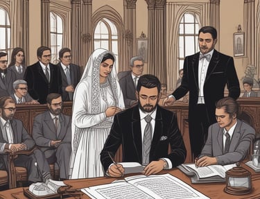 court marriage process