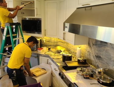 Let Big Win carefully pack your luxury kitchen for relocation or Storage