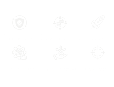 Icons depicting our company culture