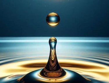 a drop of water from a drop of water representa talleres de desarrollo personal con Svit Bytka