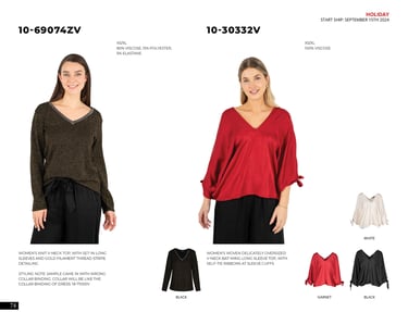 eCommerce and product photography Montreal for M-Made in italy FW24