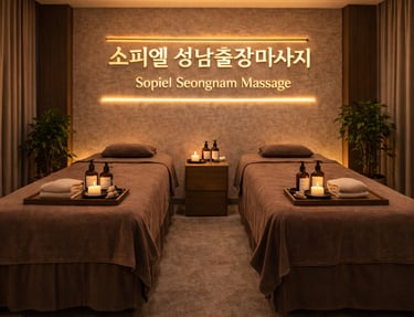 소피엘 성남출장마사지 마사지샵 관리 공간