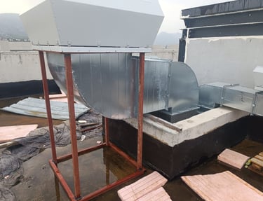 Asaf Mekanik, endüstriyel ve ticari alanlar için mekanik havalandırma ve iklimlendirme sistemlerinde