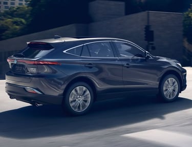 toyota venza on michelin tyres in front of a tire shop in lagos