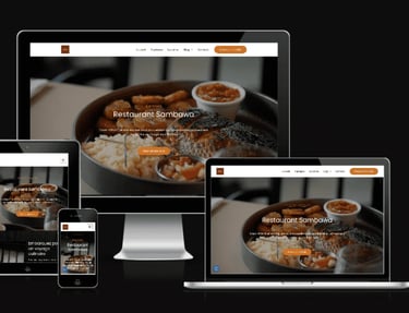 site web restaurant sambawa