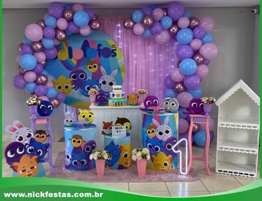 Locação de decoração para festas na Freguesia do Ó – infantil, teen e adulto