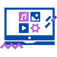 a computer screen with a computer screen showing a computer screen with a computer screen showing
