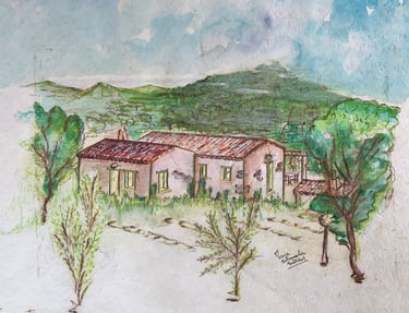 Dipinto dell' Agriturismo Agrisole vicino Olbia e Porto Rotondo