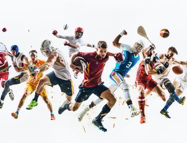 Ensemble des sport pratiqués en Frnace