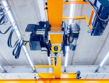 single girder bridge crane and hoist 