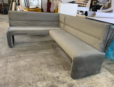 Designed corner sofa