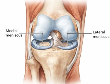 lesion menisque genou douleur