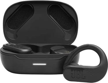 JBL Endurance Peak 3, auriculares activos inalámbricos con resistencia al agua IP68, Color Negro