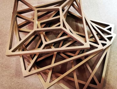 Divisória MDF pintado