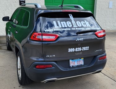 Linelock Locating, LLC service vehicle