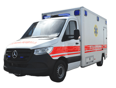 mercedes box ambulance