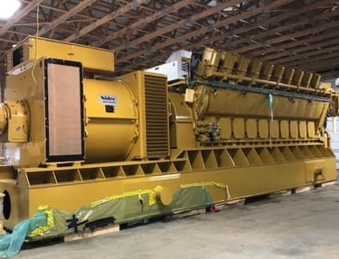 Caterpillar G20CM34 Natural Gas Generator Set