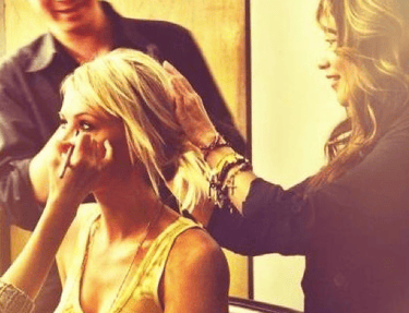 Women's updo's