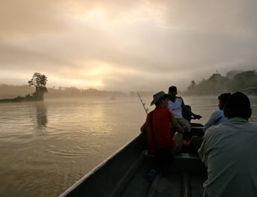 rio san juan, nicaragua, fishing
