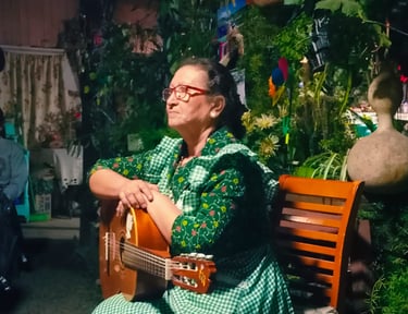 cantora campesina, patrimonio vivo, Lucy Cabezas