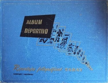 1948 Chicles Tabay Sports Card Album from Spain