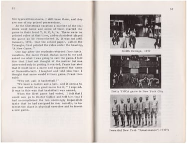 Basketball's Origins Creative Problem Solving in the Gilded Age Book Interior Photos pages